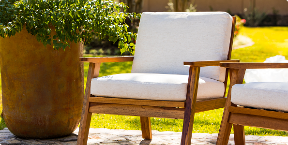 Custom outdoor seating and furniture Houston